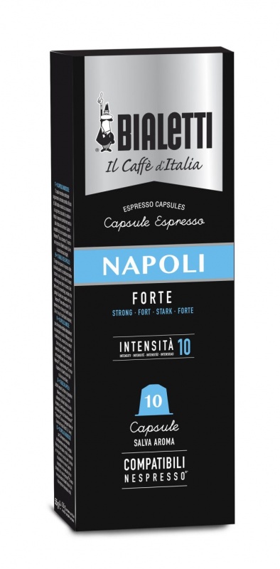

Капсулы Bialetti napoli для кофемашин Nespresso 10 капсул, для кофемашины