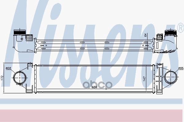

Интеркулер Nissens 96383