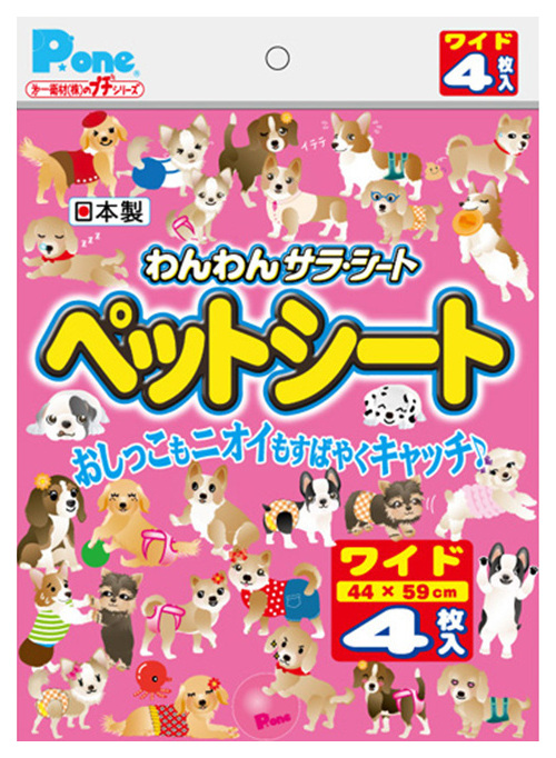 

Пеленки для собак одноразовые Japan Premium Pet 59 x 44 см, 4 шт