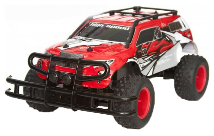 фото Радиоуправляемая машинка джип yed monster truck 4wd красный