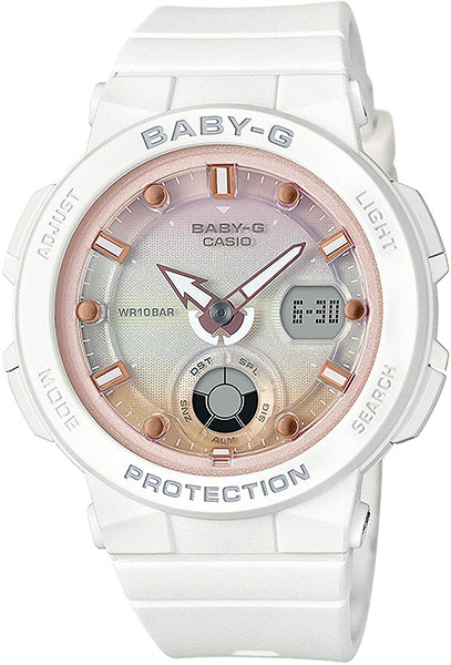 фото Наручные часы кварцевые женские casio baby-g bga-250-7a2