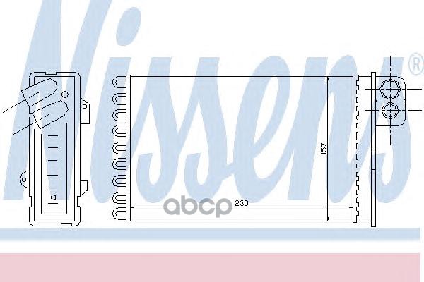 

Радиатор печки Nissens 71152