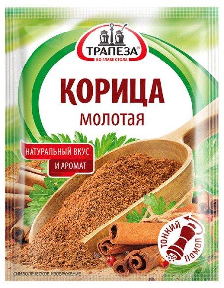 

Корица Трапеза молотая 15 г