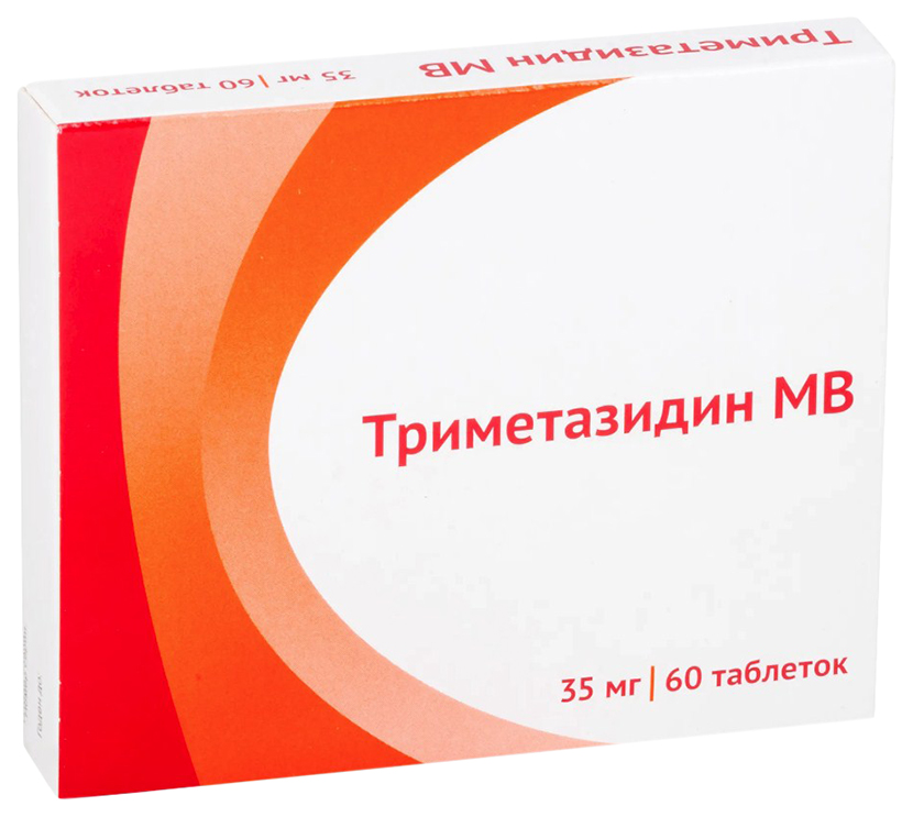 Купить Триметазидин МВ таблетки пролонг 35 мг 60 шт., Озон ООО