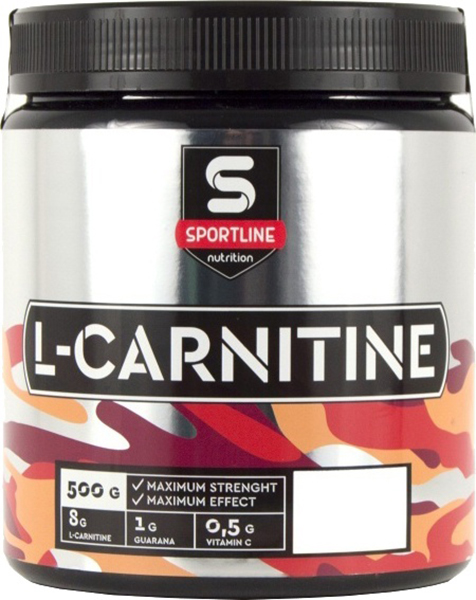 Л-карнитин L-Carnitine Powder Sportline Nutrition 500 гр. кола