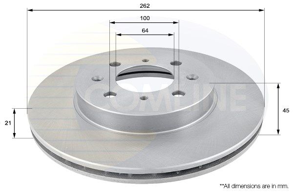 фото Тормозной диск comline adc0506v