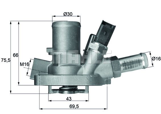 Термостат MAHLE TI 147 80