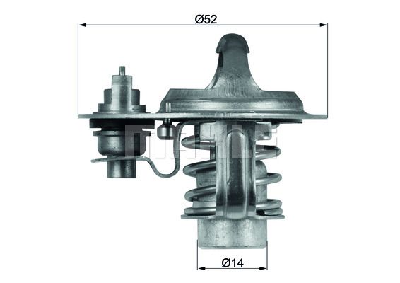 фото Термостат mahle tx 76 88d mahle/knecht