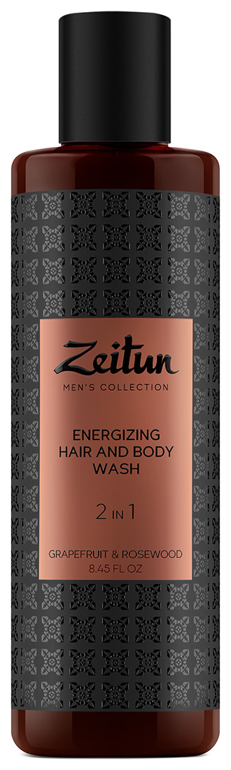 Шампунь Zeitun Grapefruit  Rosewood Energizing Hair and Body Wash 250 мл