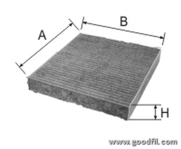 фото Фильтр салона goodwill ag 248 cfc