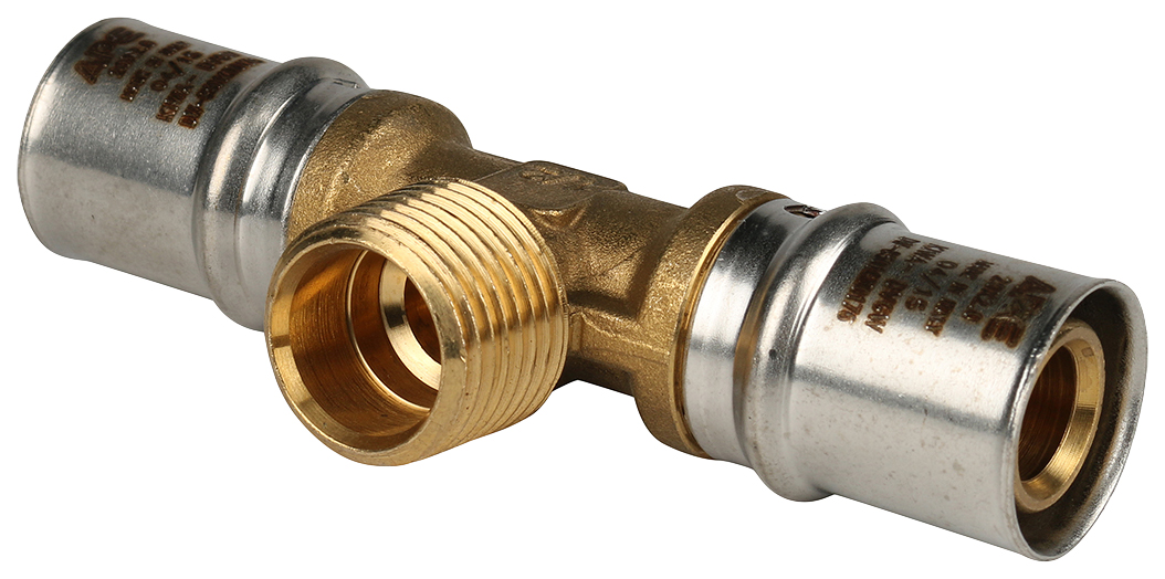 

Тройник Stout SFP-0008-201220, Серебристый