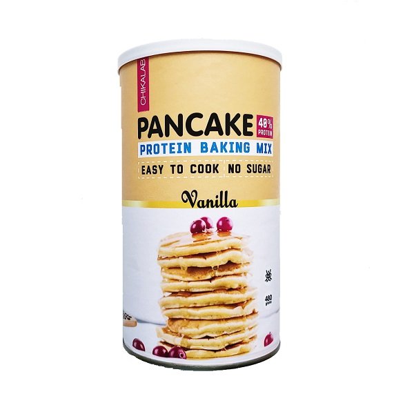 фото Смесь для приготовления chikalab pancake protein baking mix 480 г vanilla