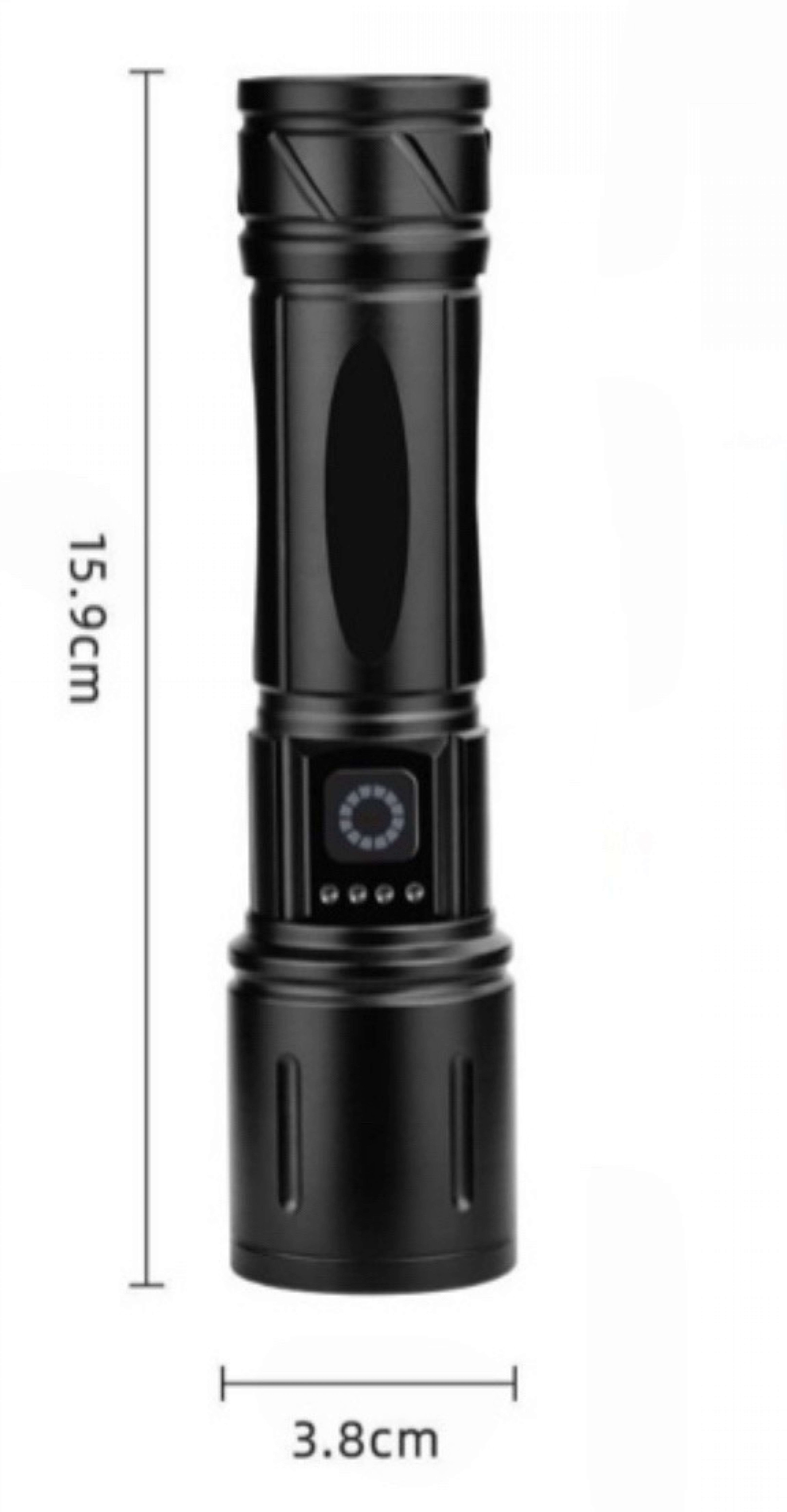 

Ручной фонарь YYC-2307-PM10, компактный, Черный, 2307-PM10