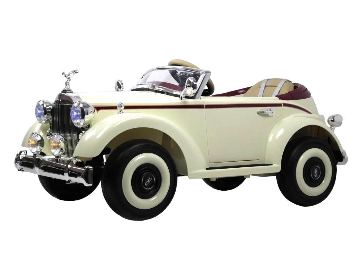 

RiverToys Детский электромобиль Rolls-Royce (E444EE) бежевый