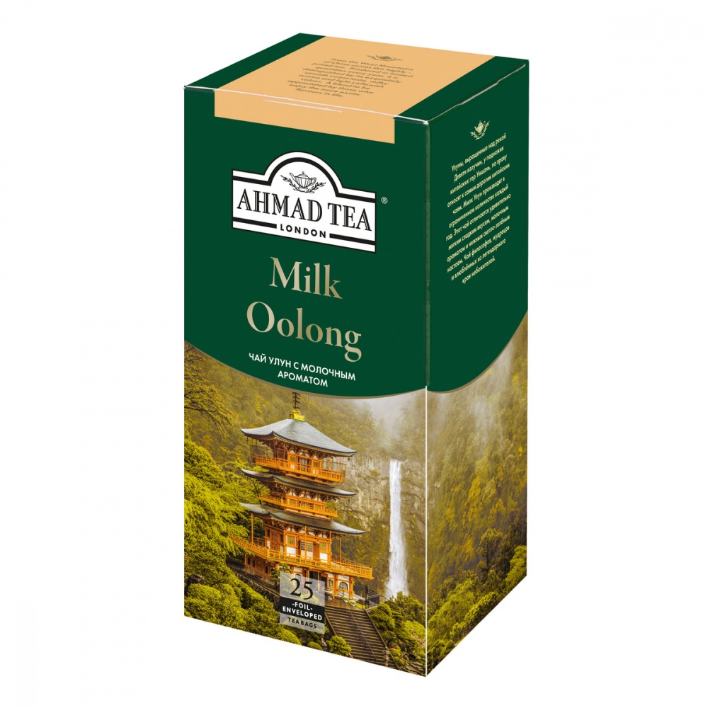 

Чай улун Ahmad Tea Milk Oolong молочный 25 пакетов 40 г