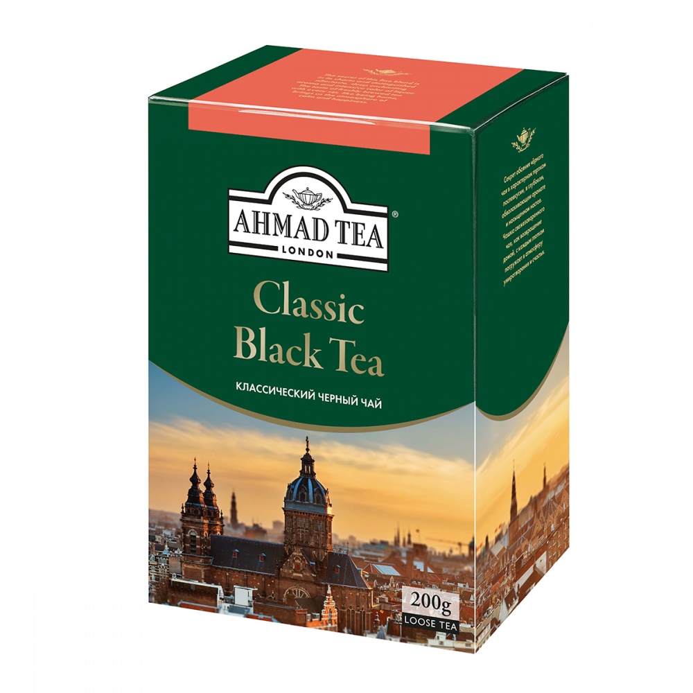 фото Чай ahmad classic black tea, черный листовой чай, 200 гр ahmad tea