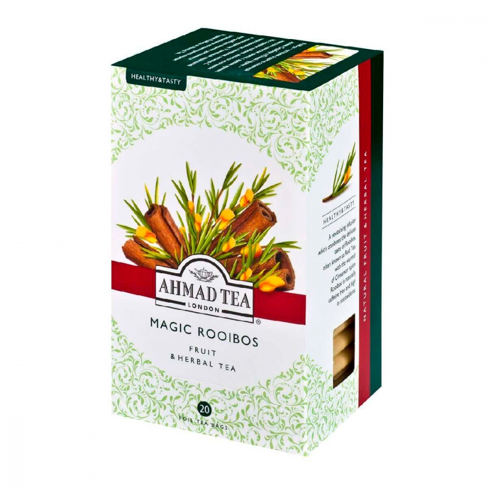 Чай Ahmad Medgic Rooibos, травяной, 20 пакетиков