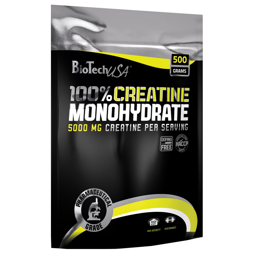 

Креатин BioTech Creatine Monohydrate, 500 г, без вкуса, Creatine Monohydrate