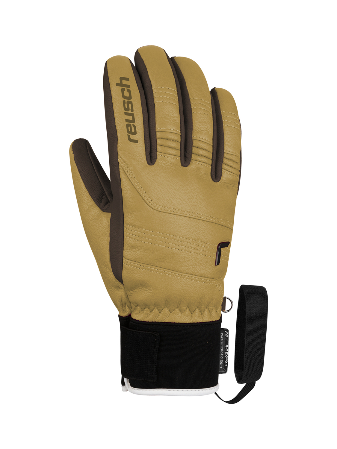 

Перчатки Reusch Highland R-Tex Xt Camel/Dark Brown (Inch (Дюйм, Бежевый;коричневый, Highland R-Tex Xt