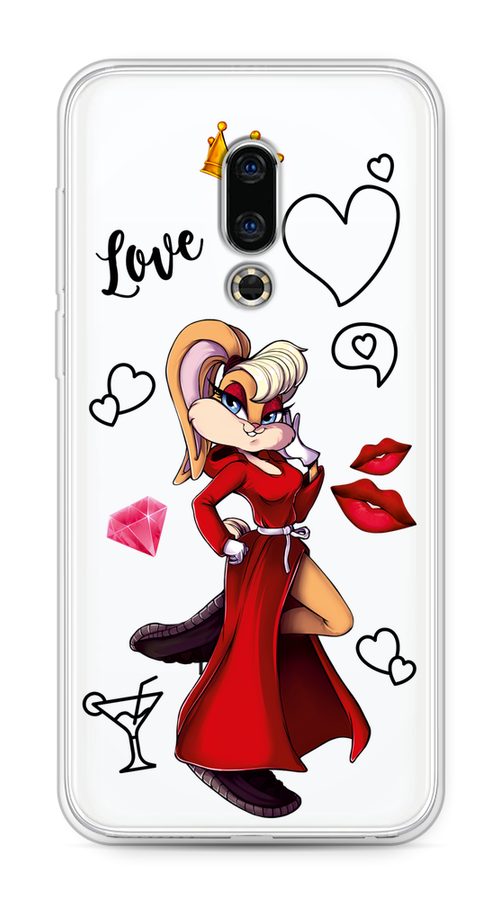 

Чехол на Meizu 16th "Rich Lola Bunny", Красный;бежевый;оранжевый, 72750-6