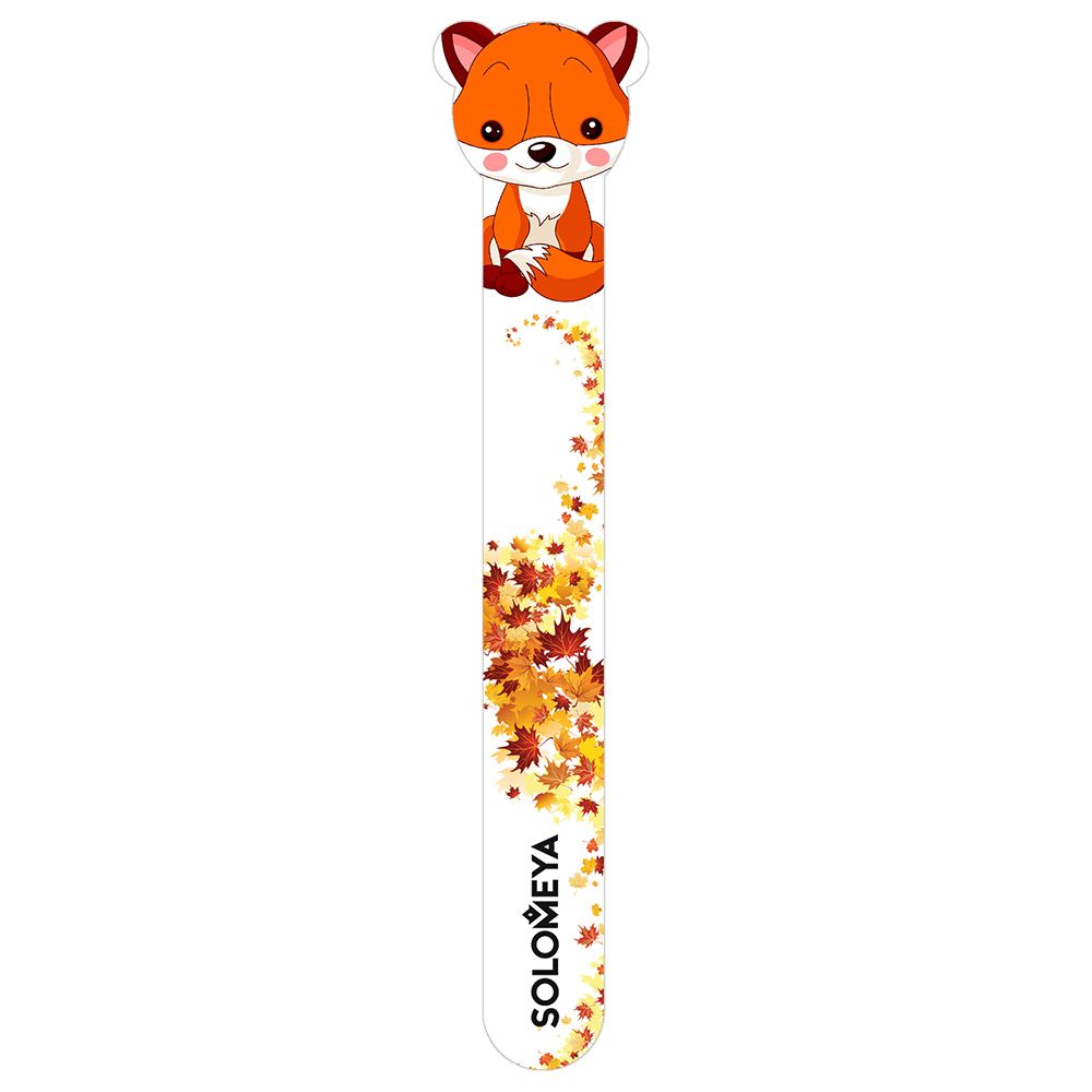 Пилка для ногтей SOLOMEYA Sly Fox Nail File овальная 180220 грит разноцветная 659₽