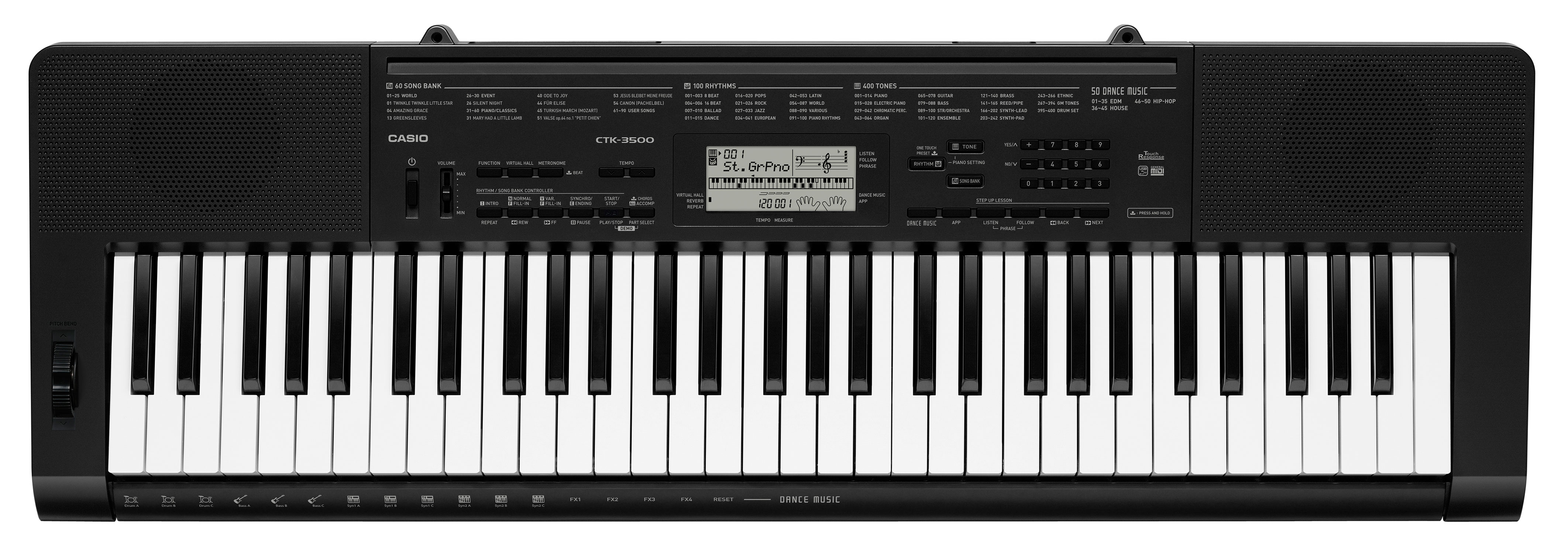 Синтезатор Casio CTK-3500