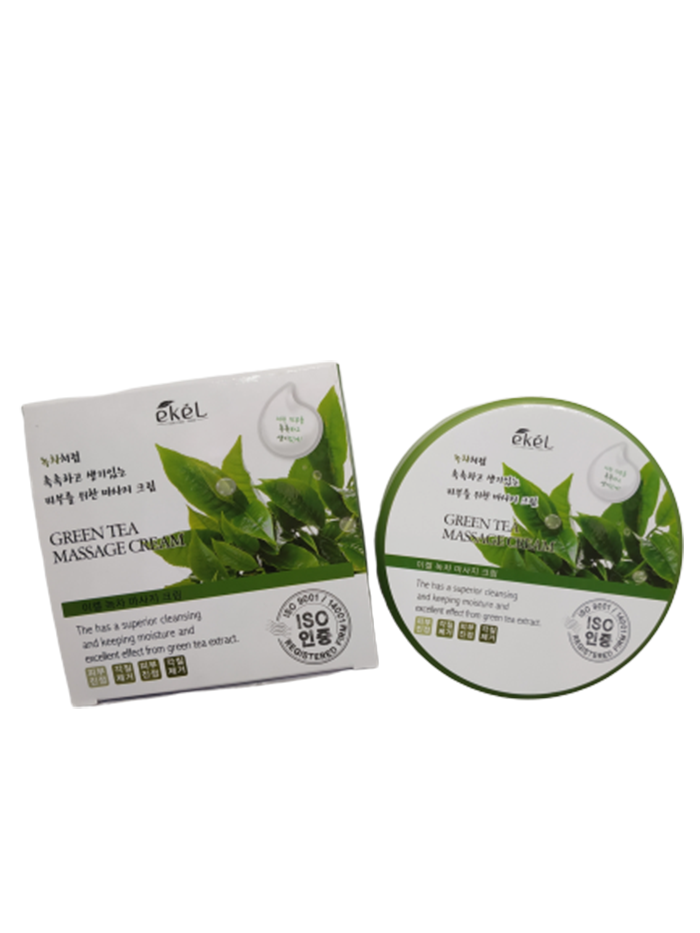 фото Крем для тела с экстрактом зеленого чая ekel green tea massage cream 300 мл