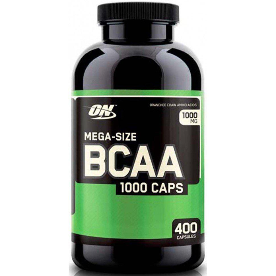 Optimum Nutrition BCAA 1000 400 капсул, unflavoured