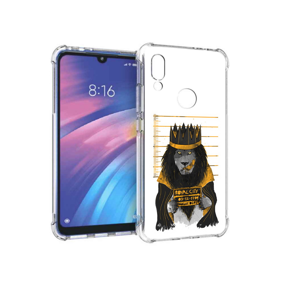 

Чехол MyPads Tocco для Xiaomi Redmi Y3 лев в законе, Прозрачный, Tocco