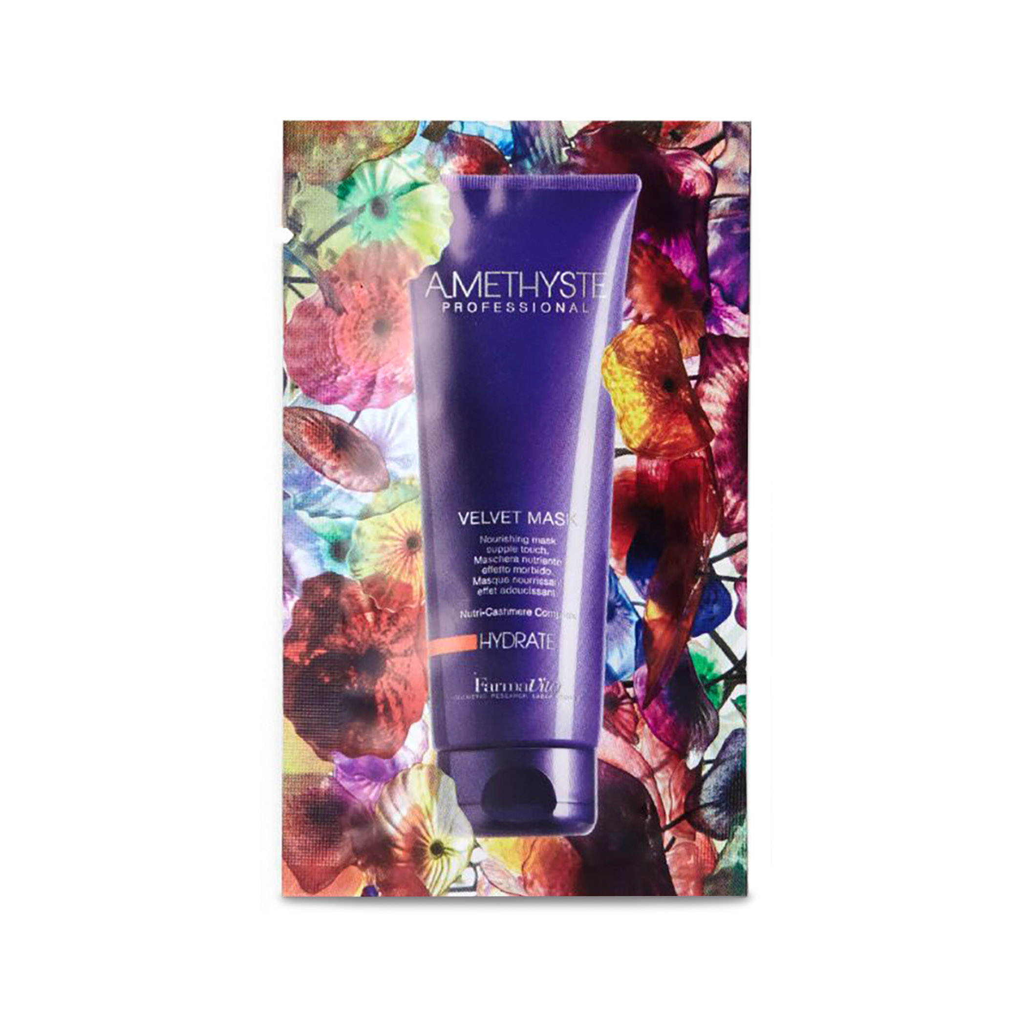 Маска для волос Farmavita Amethyste Hydrate Mask для сухих и поврежденных волос, 10 мл