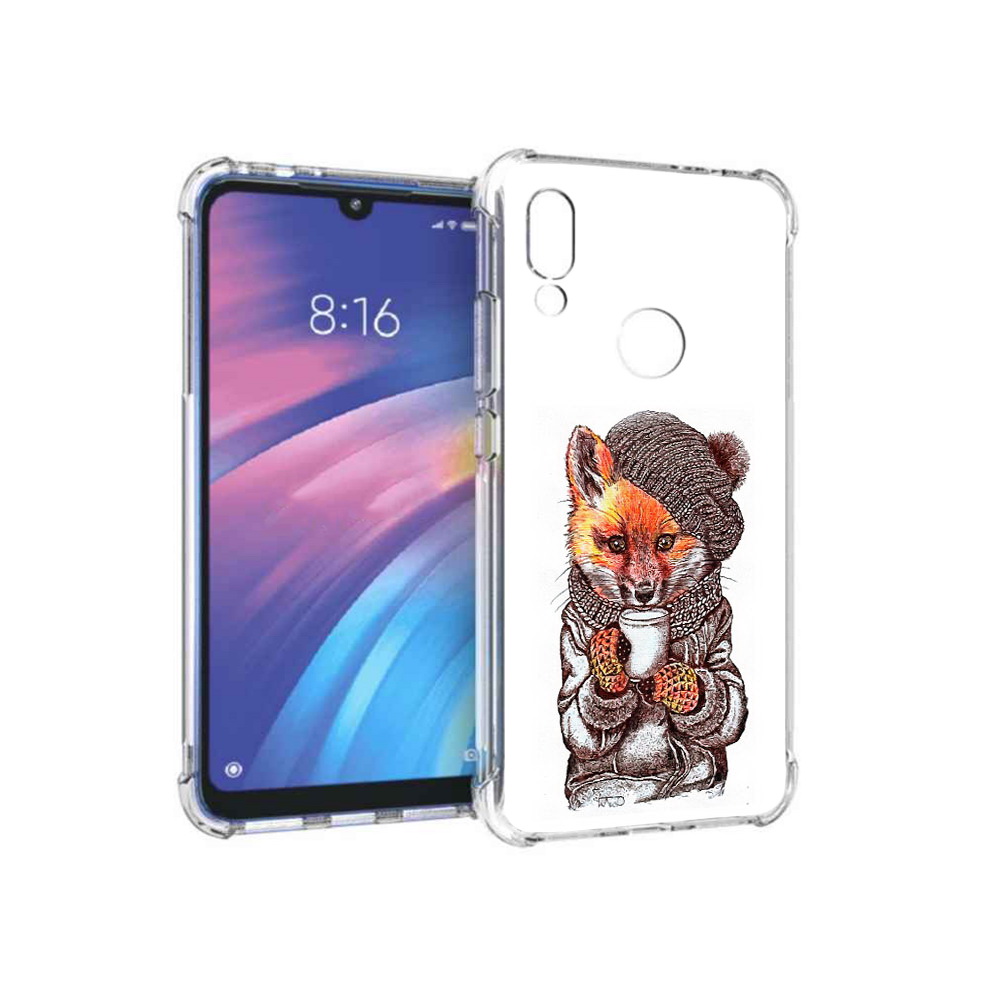 

Чехол MyPads Tocco для Xiaomi Redmi Y3 лиса в шапке, Tocco