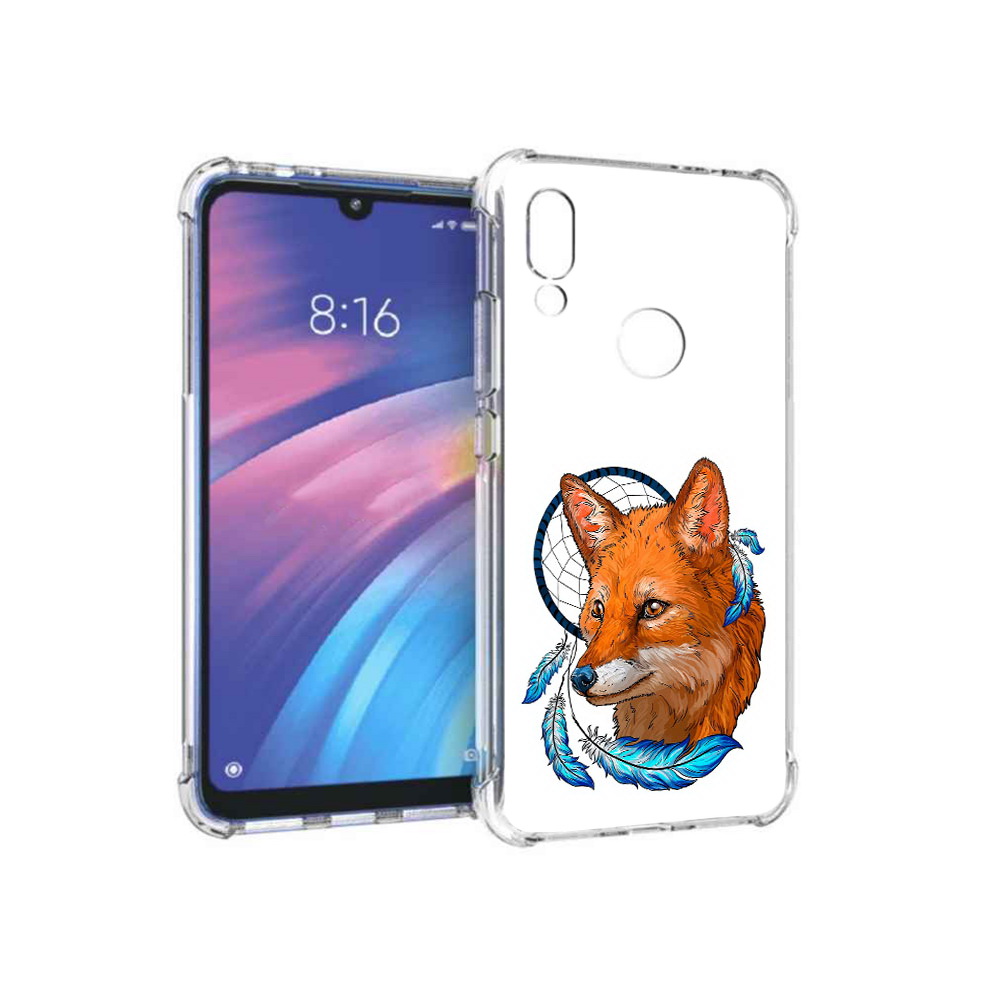 

Чехол MyPads Tocco для Xiaomi Redmi Y3 лиса и ловец снов, Прозрачный, Tocco
