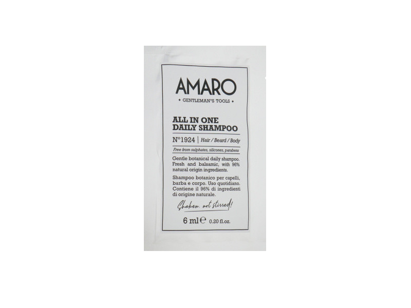 

Растительный шампунь Farmavita Amaro All In One Daily Shampoo 6 мл