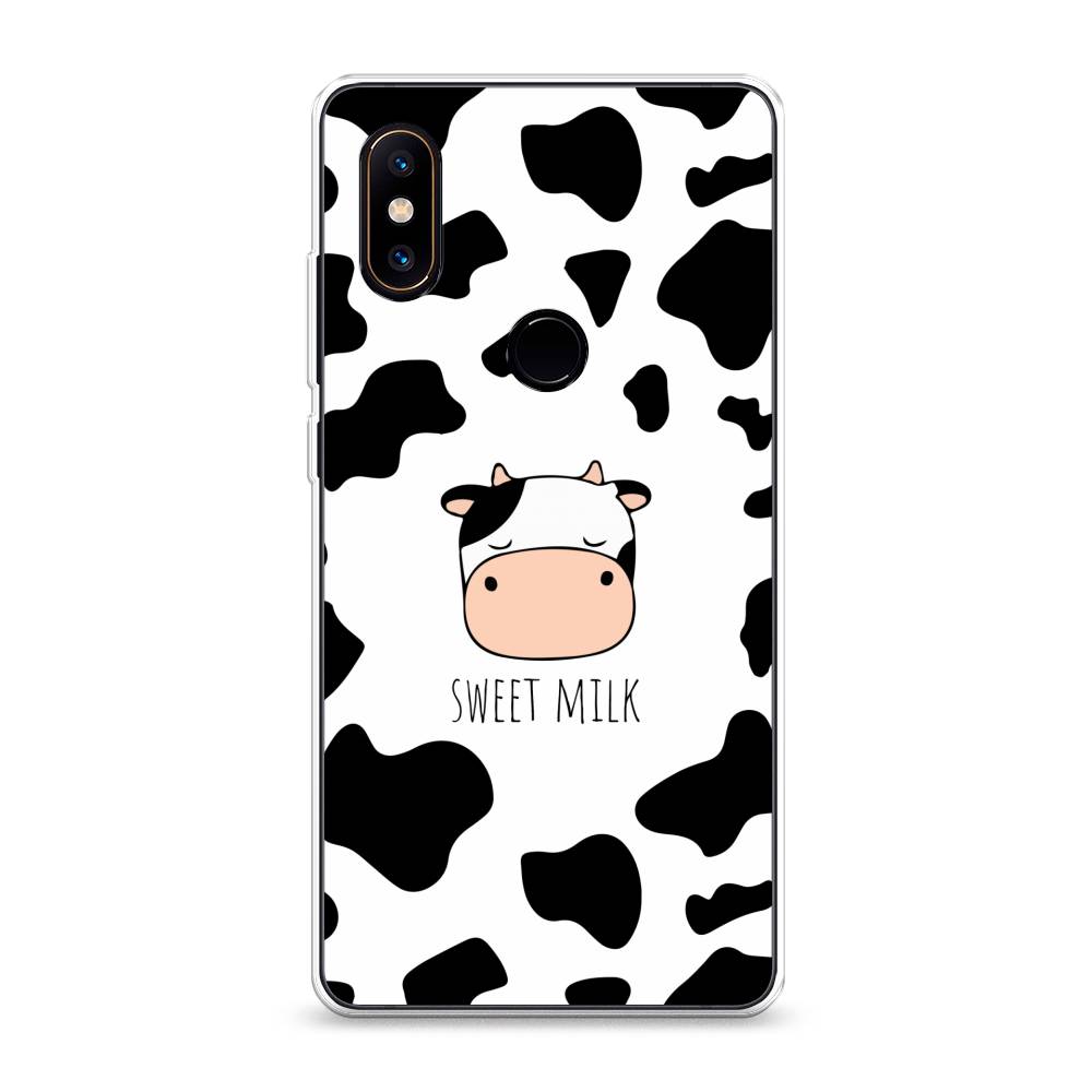 

Чехол на Xiaomi Mi Mix 2S "Sweet milk", Розовый;белый;черный, 33450-1