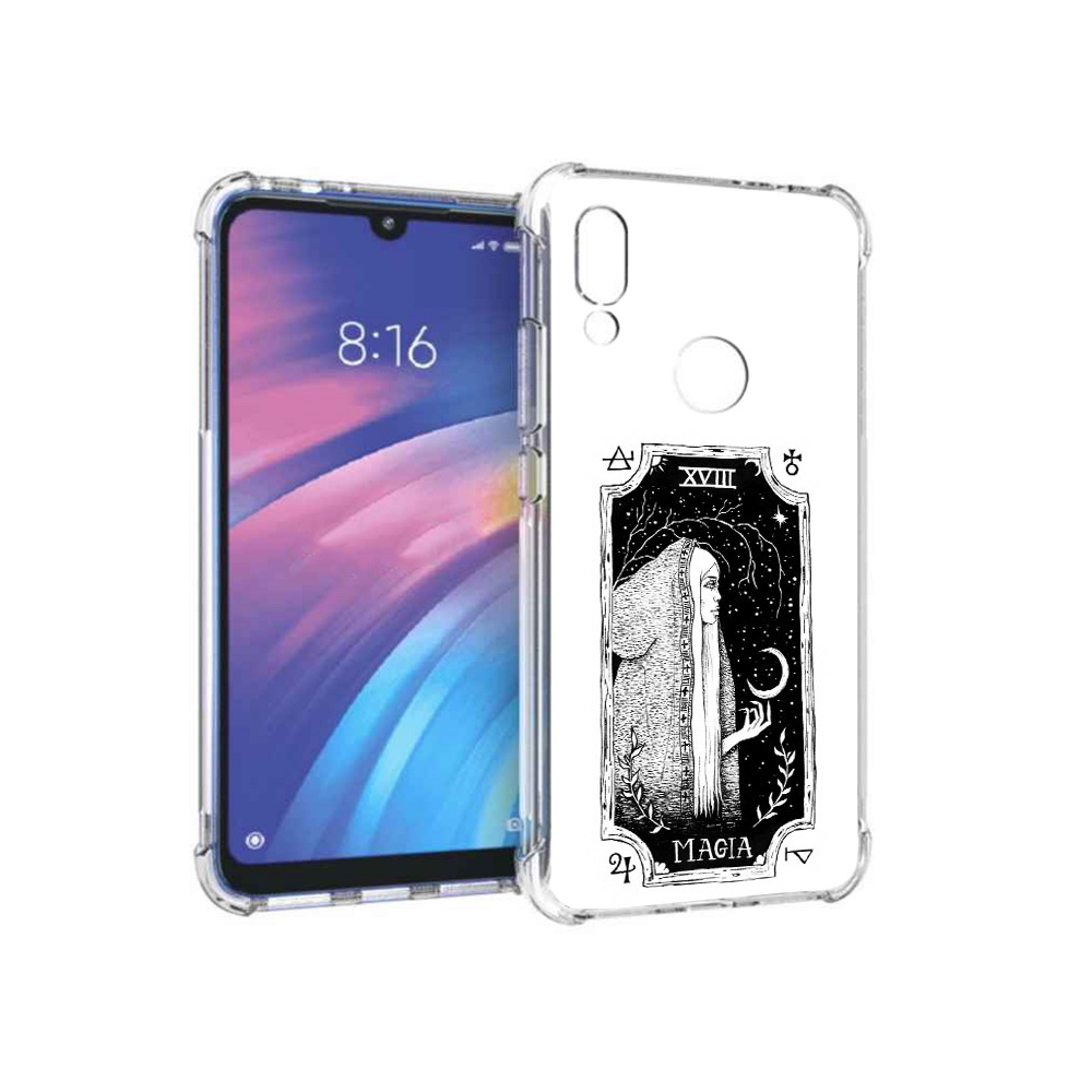 

Чехол MyPads Tocco для Xiaomi Redmi Y3 лунная магия, Прозрачный, Tocco