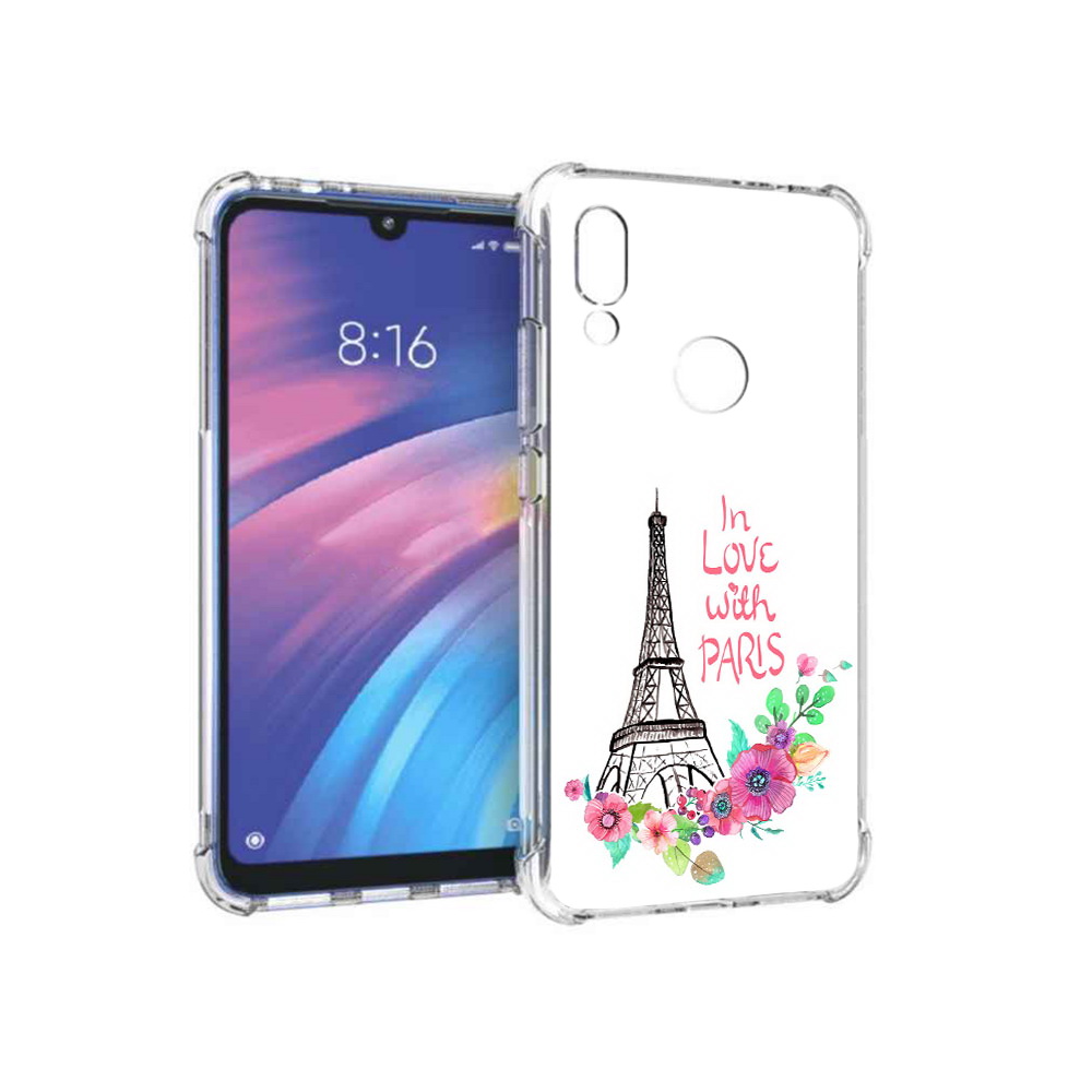 

Чехол MyPads Tocco для Xiaomi Redmi Y3 любимый париж, Прозрачный, Tocco