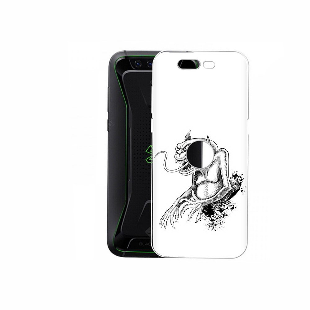 

Чехол MyPads Tocco для Xiaomi Black Shark чорт (PT144492.337.692), Прозрачный, Tocco