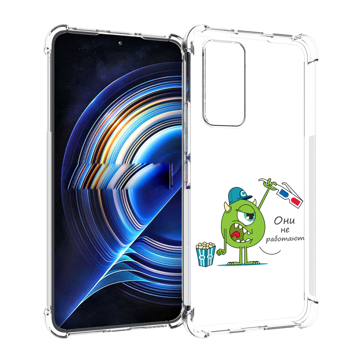 Чехол MyPads Очки не работают для Tecno Camon 19 Neo