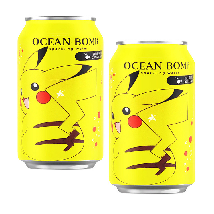 Лимонад Ocean bomb Покемон сидр (2 шт. по 330 мл)