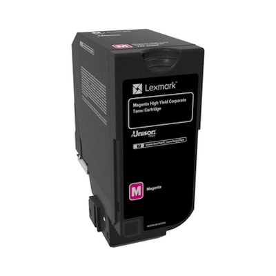 Картридж лазерный Lexmark 74C5HME, magenta