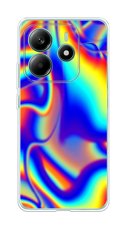 

Чехол на Xiaomi Redmi Note 14 4G Яркая голограмма, Разноцветный, 324150-1