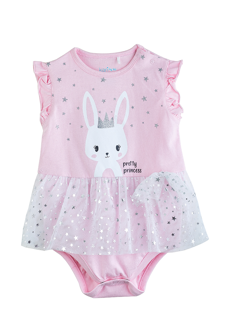 

Боди детское Kari baby SS21B12101505 розовый р.62, SS21B12101505