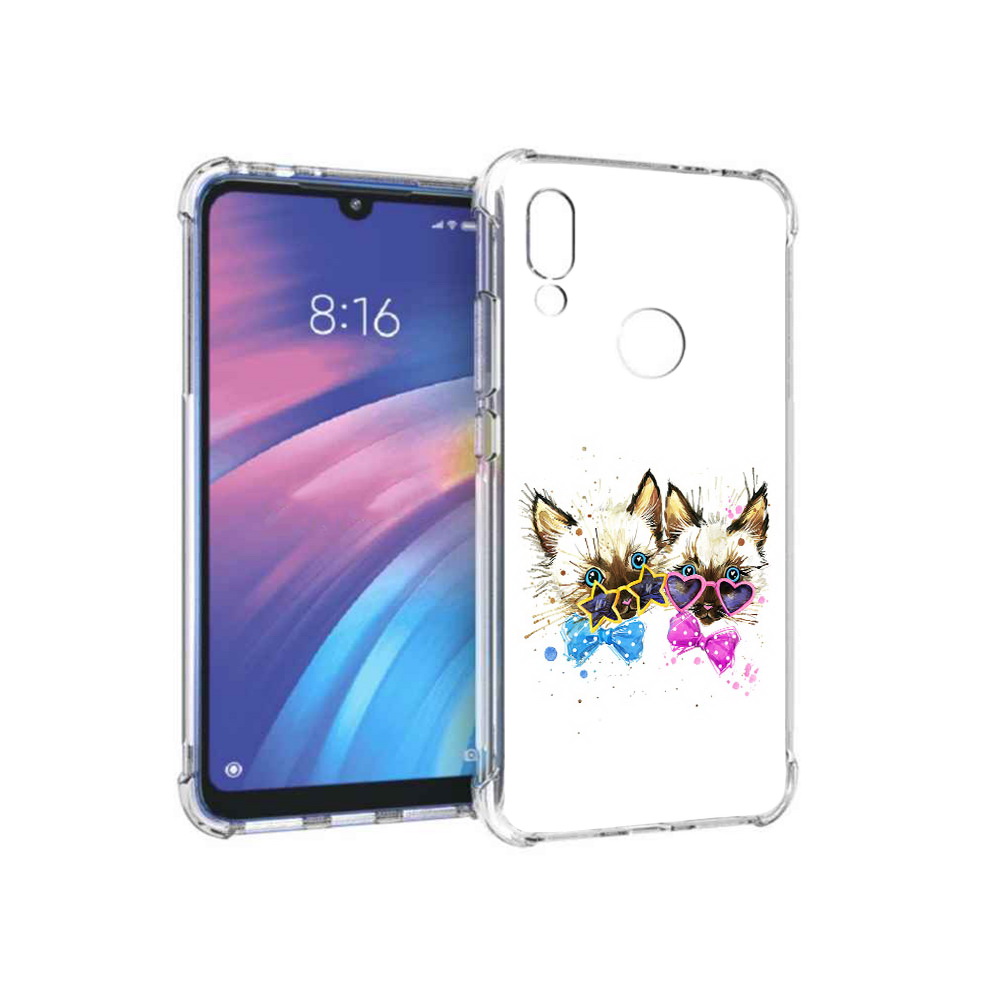 

Чехол MyPads Tocco для Xiaomi Redmi Y3 милые котята, Прозрачный, Tocco