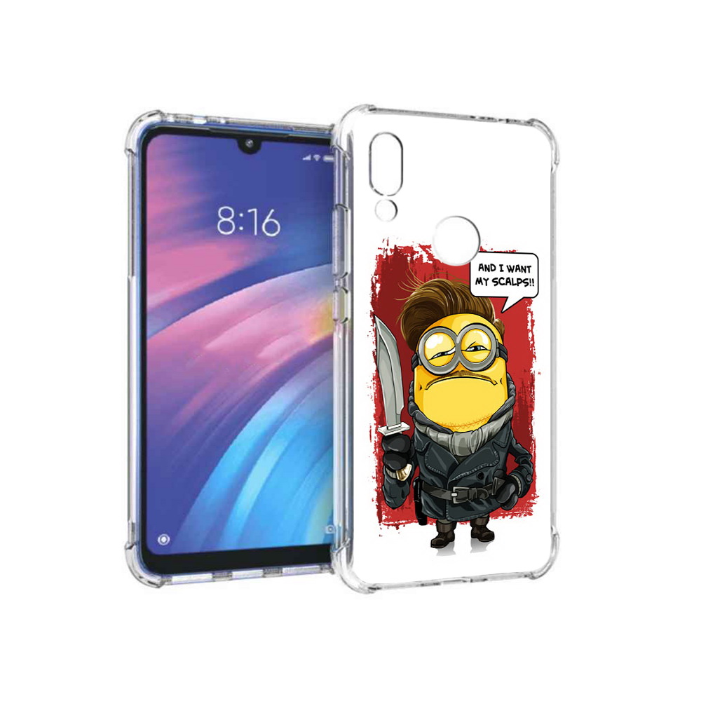 

Чехол MyPads Tocco для Xiaomi Redmi Y3 миньон убийца, Прозрачный, Tocco