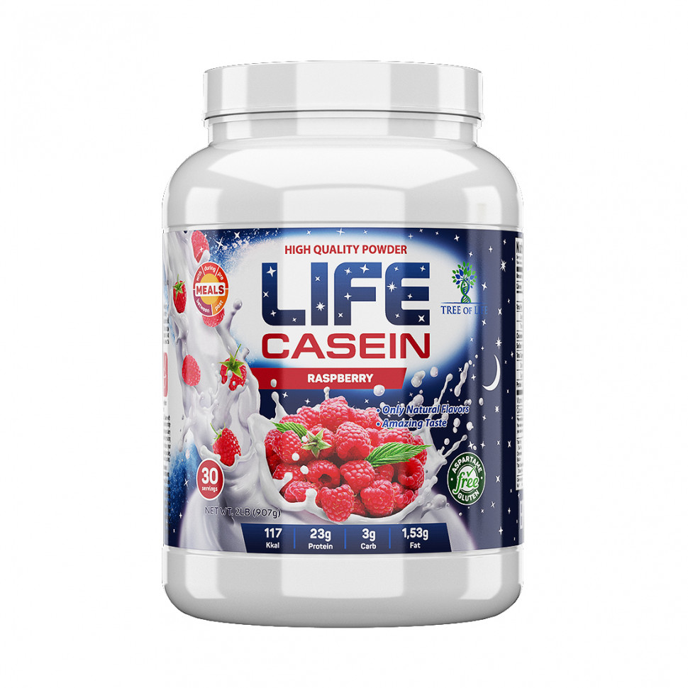 

Казеин Tree of Life LIFE Casein 907 г Raspberry, Tree of Life LIFE Casein 907 г Raspberry