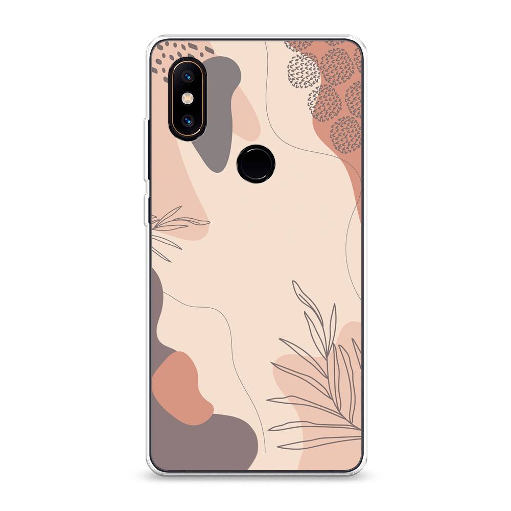

Чехол на Xiaomi Mi Mix 2S "Нюдовые тона", Коричневый;серый, 33450-4