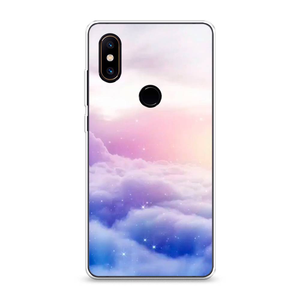 

Чехол на Xiaomi Mi Mix 2S "Небеса", Голубой;белый;розовый, 33450-2