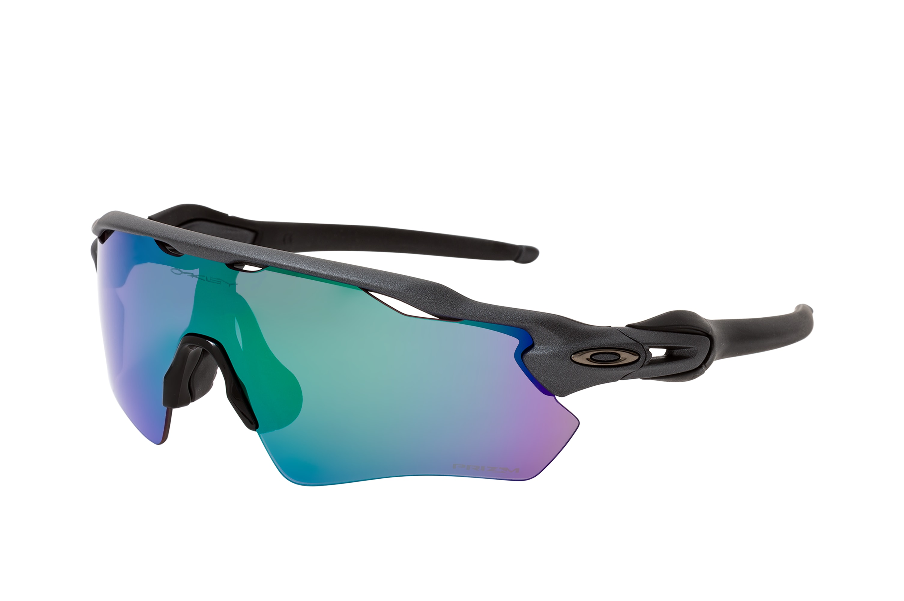 Спортивные солнцезащитные очки мужские Oakley 67734152 чёрные, голубые