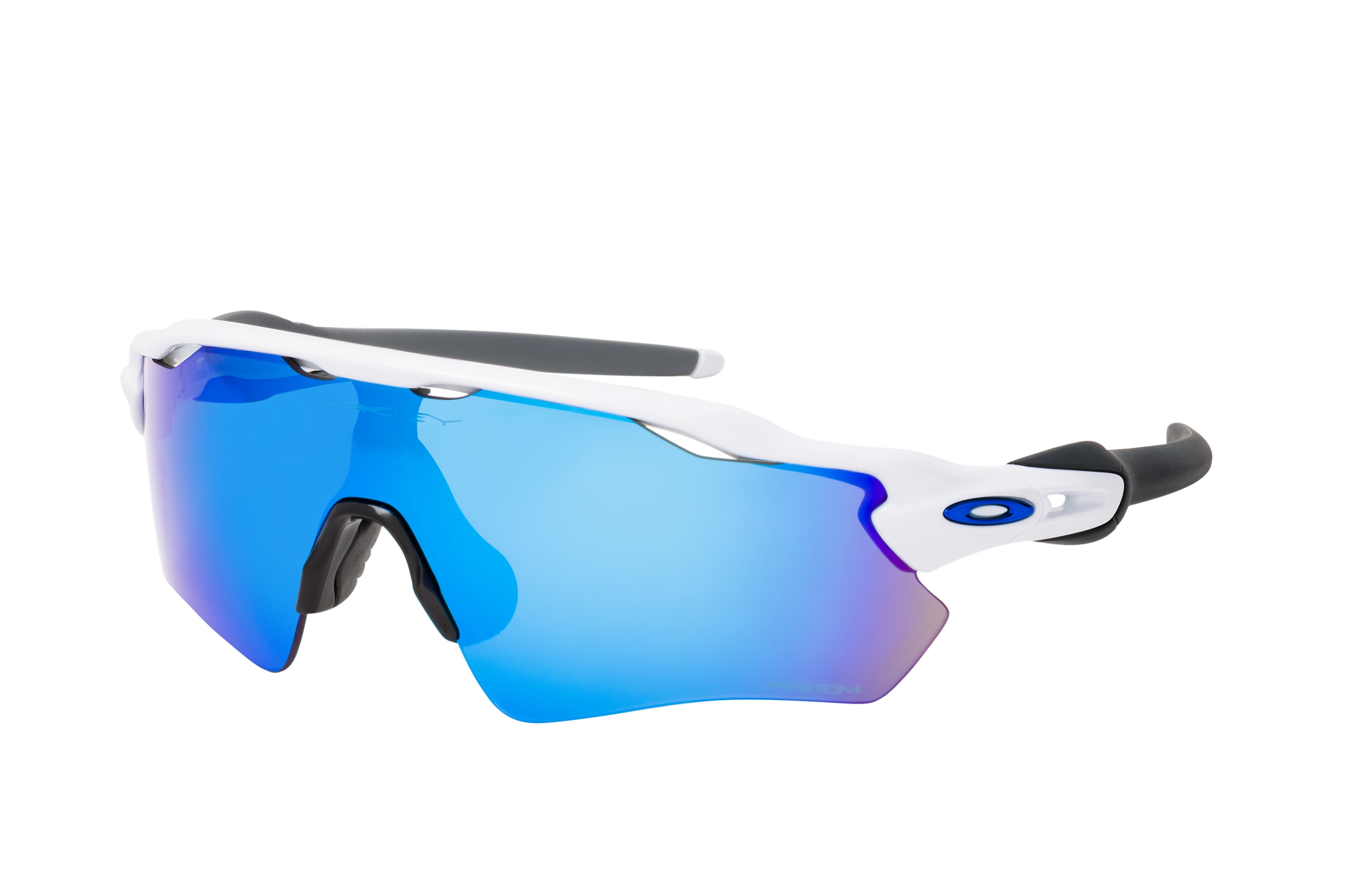 Спортивные солнцезащитные очки мужские Oakley 67715150 белые, голубые