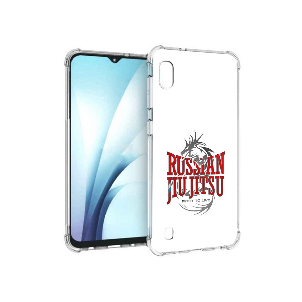 

Чехол MyPads Tocco для Samsung Galaxy A10 джиу джитсу (PT147645.531.321), Прозрачный, Tocco